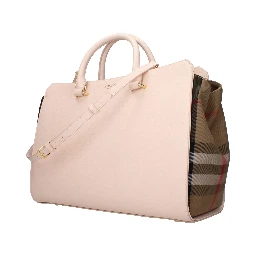 Pink Leather Handbag