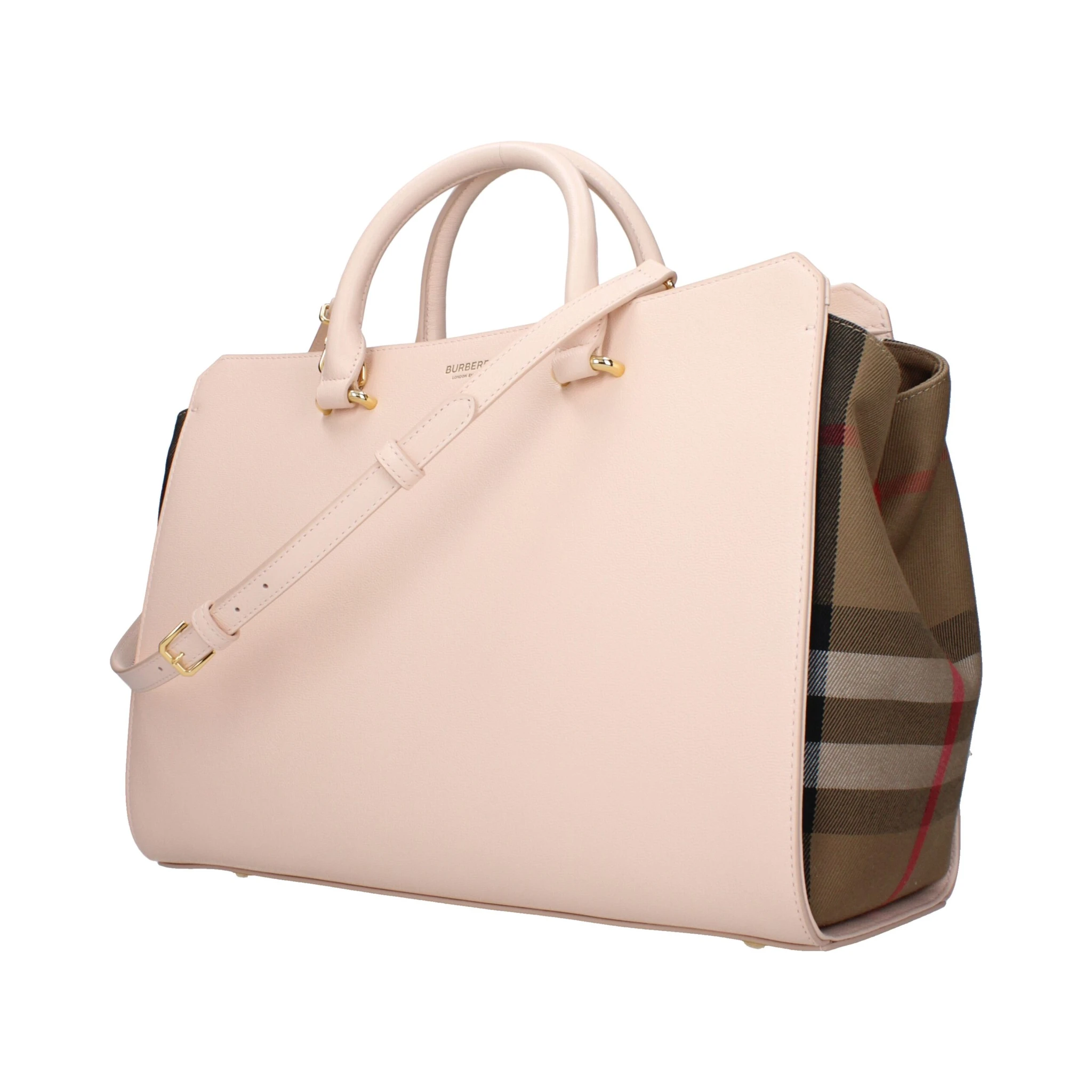 Pink Leather Handbag