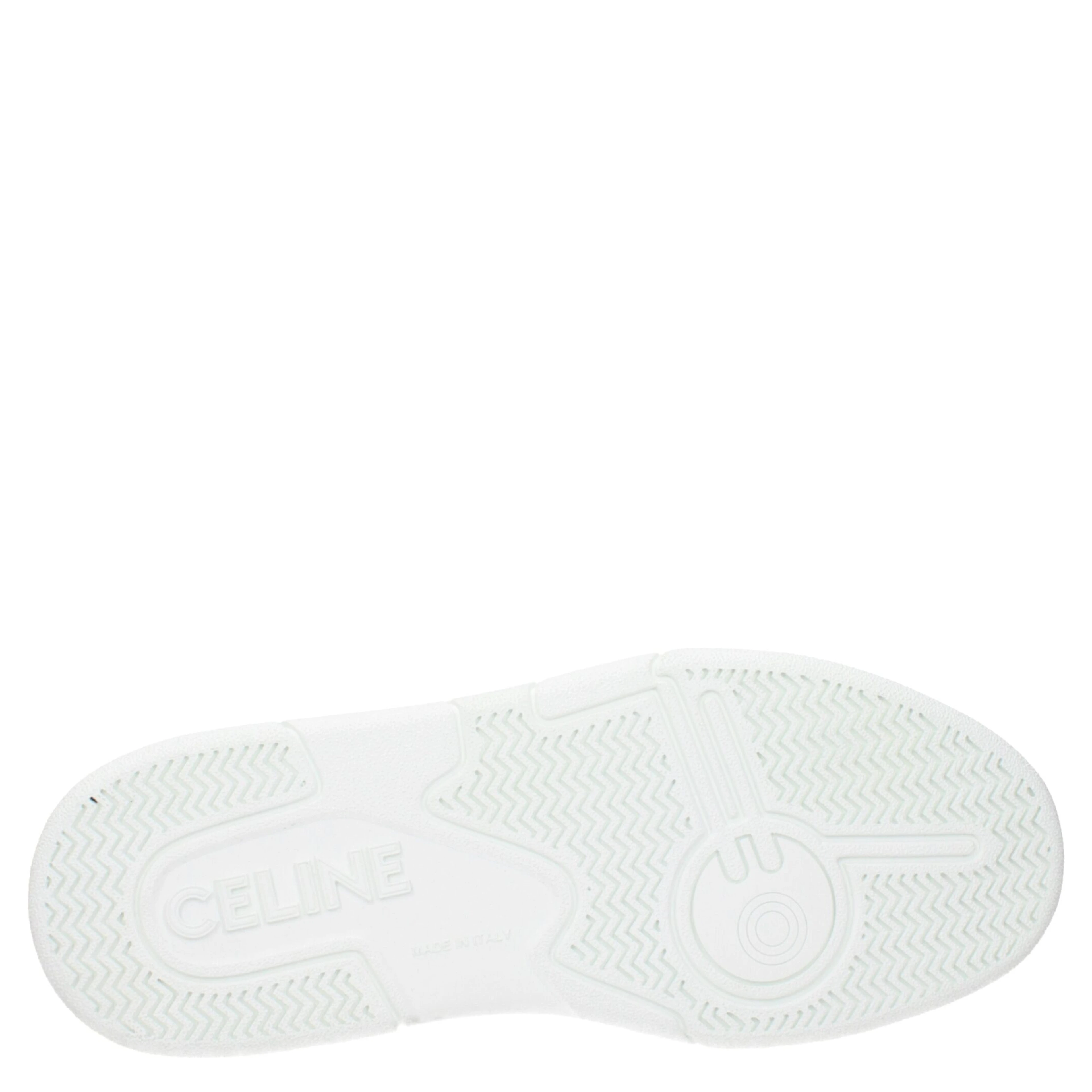 White Leather Athletic Sneakers