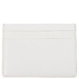 White Leather Cardholder