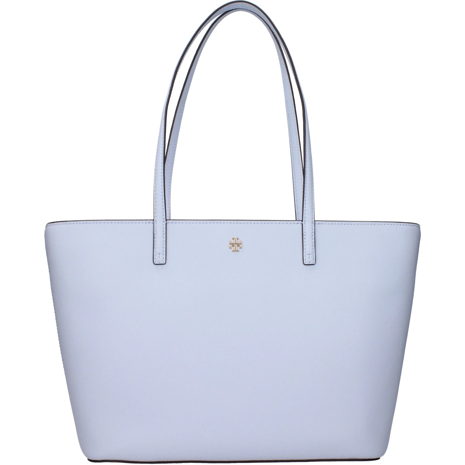 Light Blue Leather Shoulder Bag