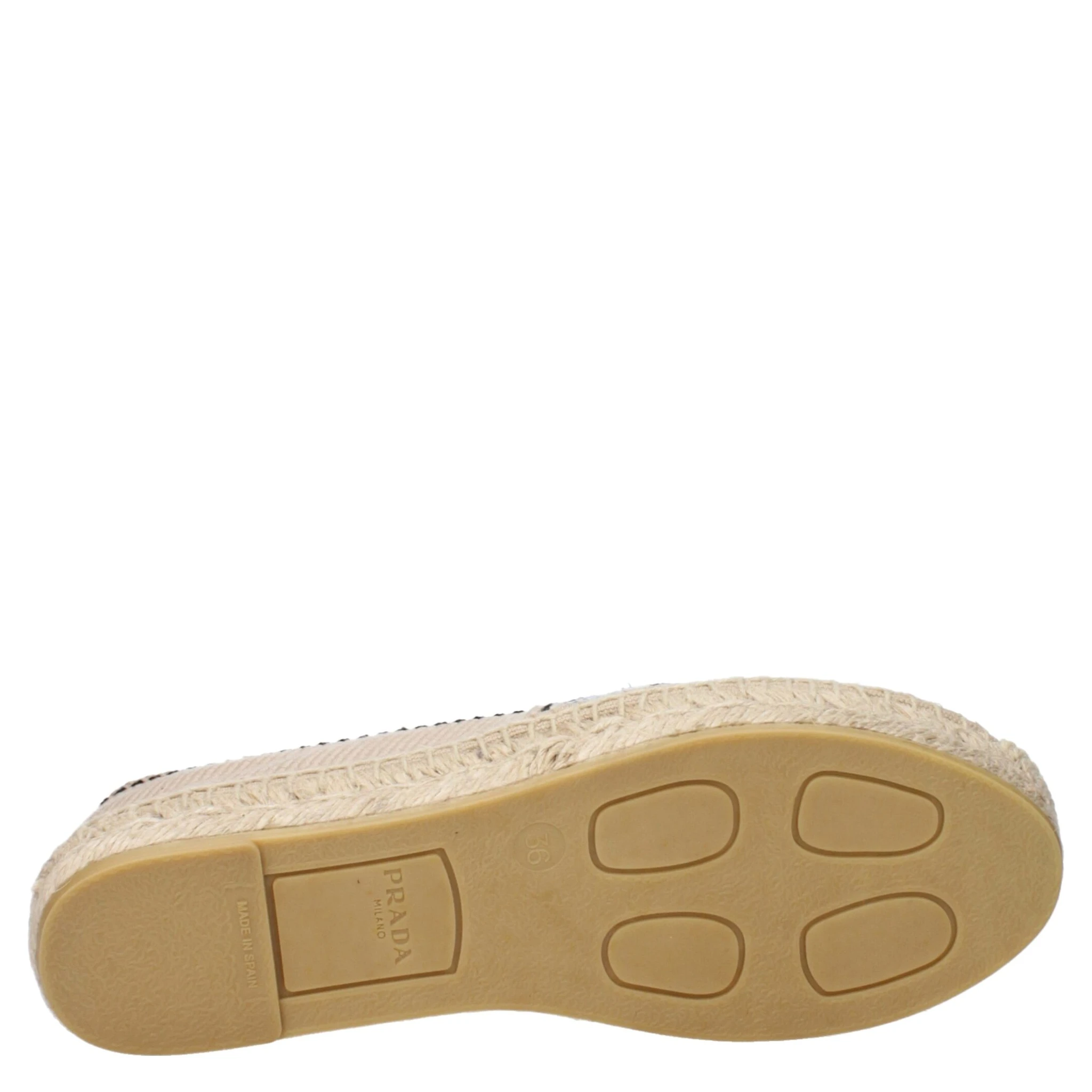 Beige Fabric Espadrilles