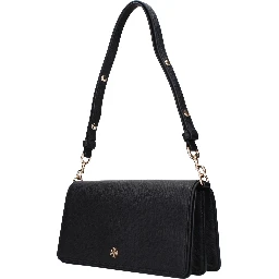 Black Leather Shoulder Bag