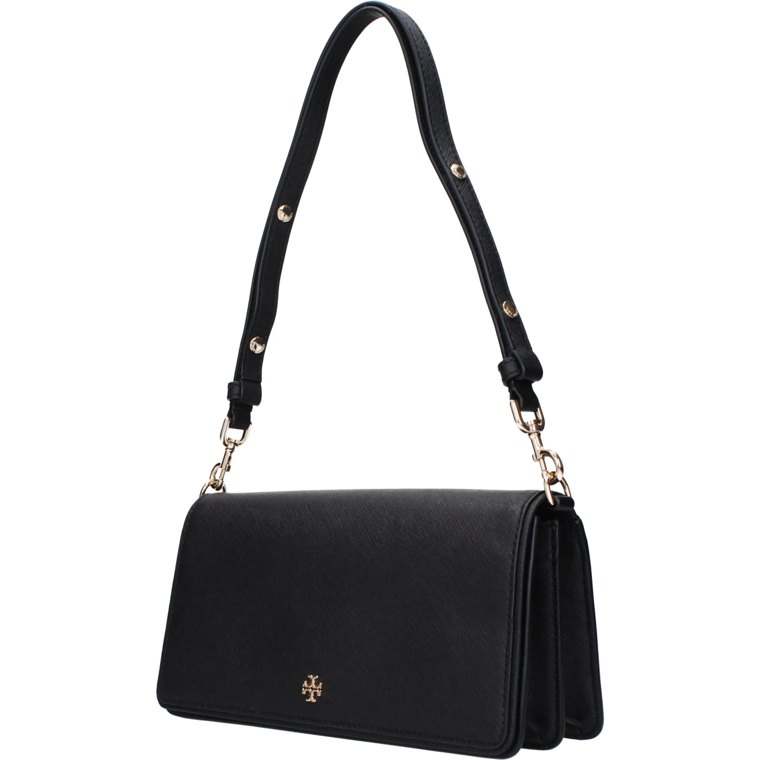 Black Leather Shoulder Bag