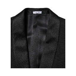 Black Wool 3 Piece Single Breasted Suit