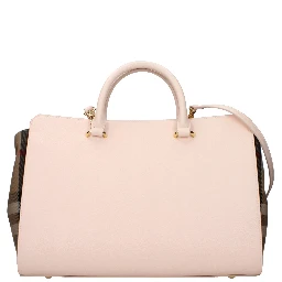 Pink Leather Handbag