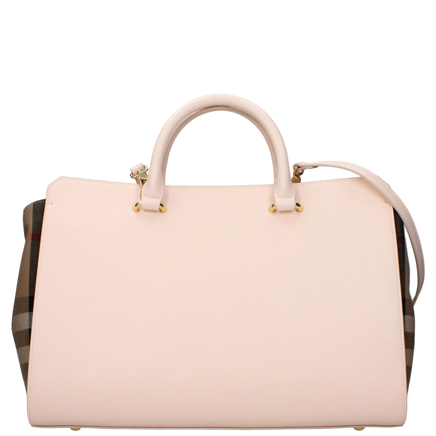 Pink Leather Handbag