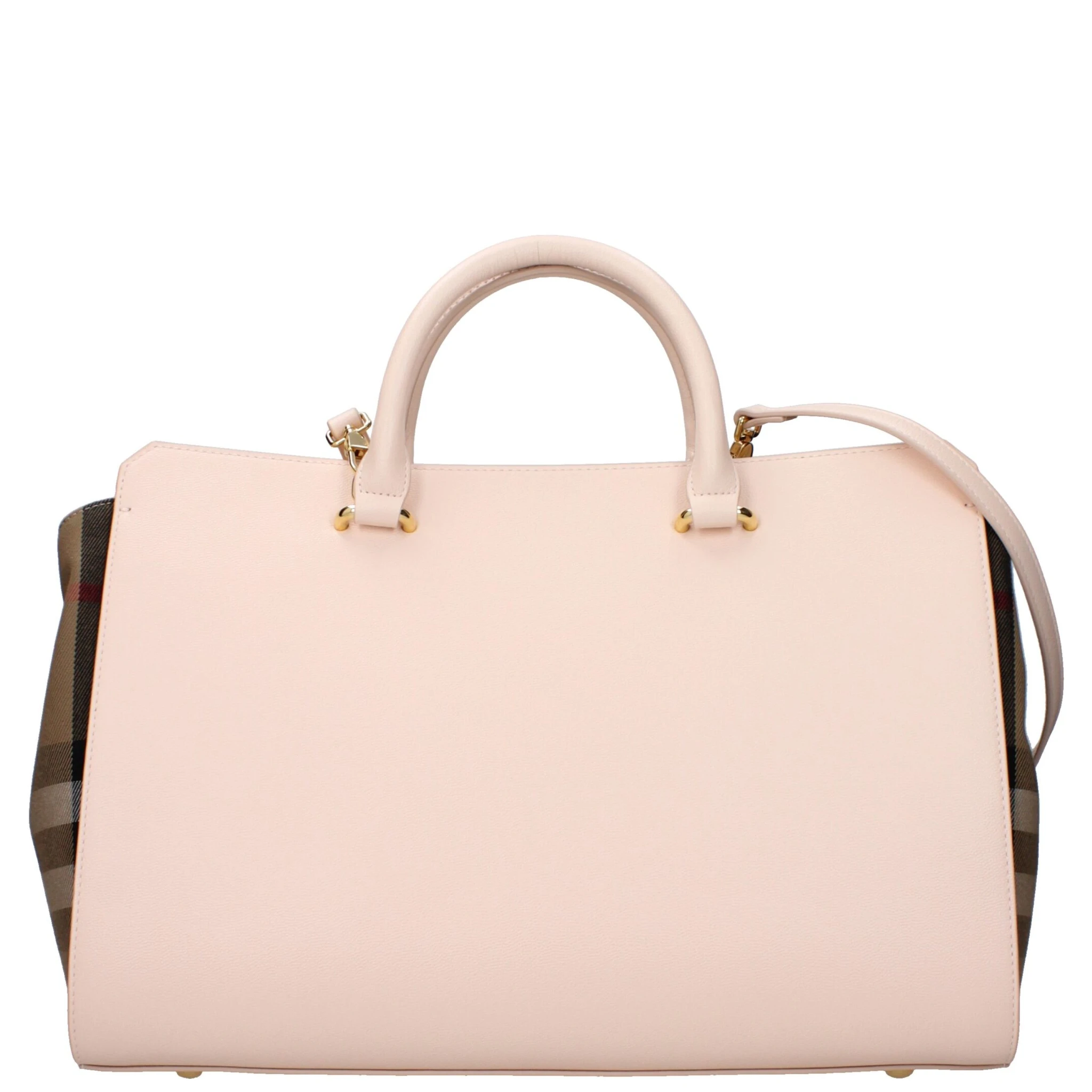 Pink Leather Handbag