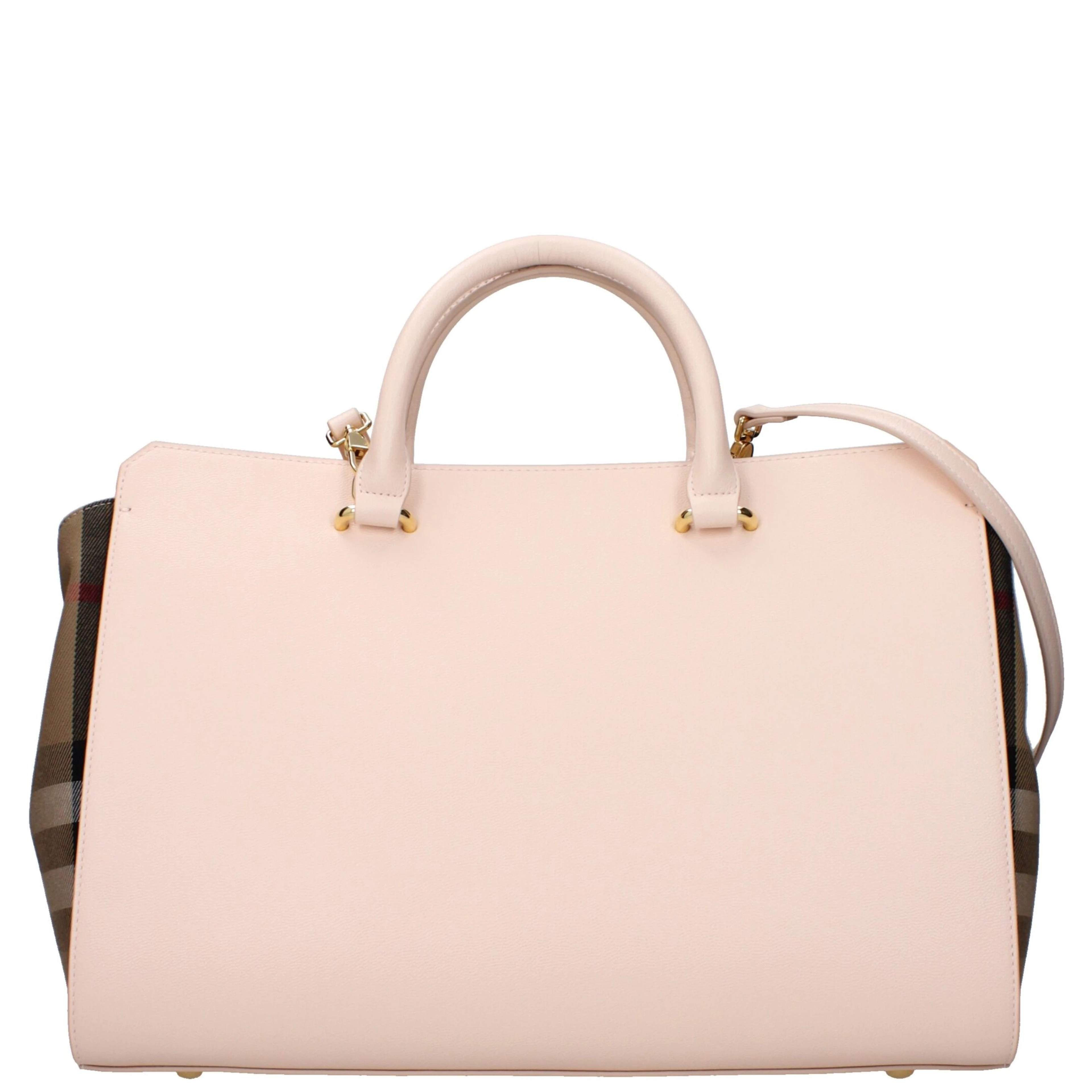 Pink Leather Handbag