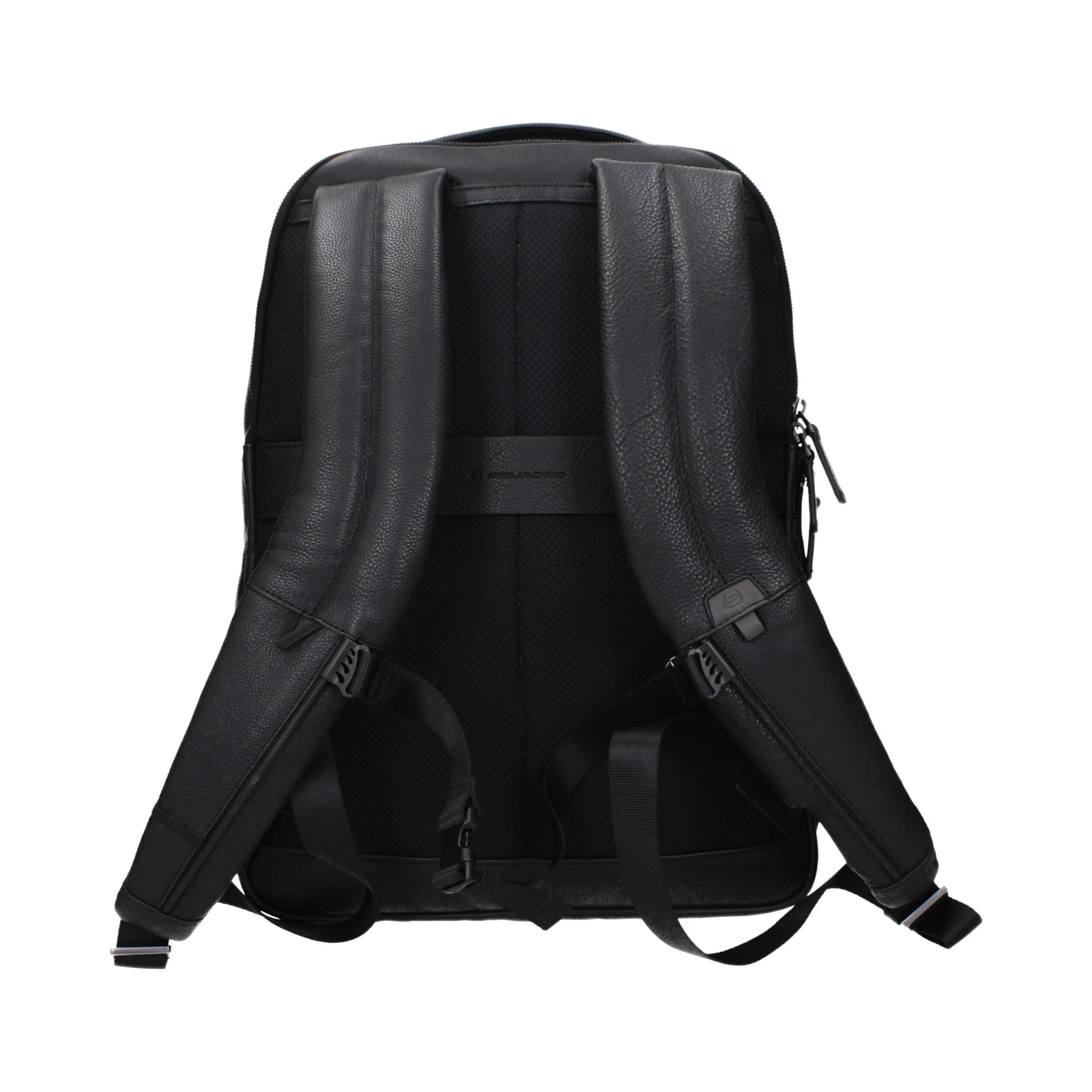 Black Leather Backpack