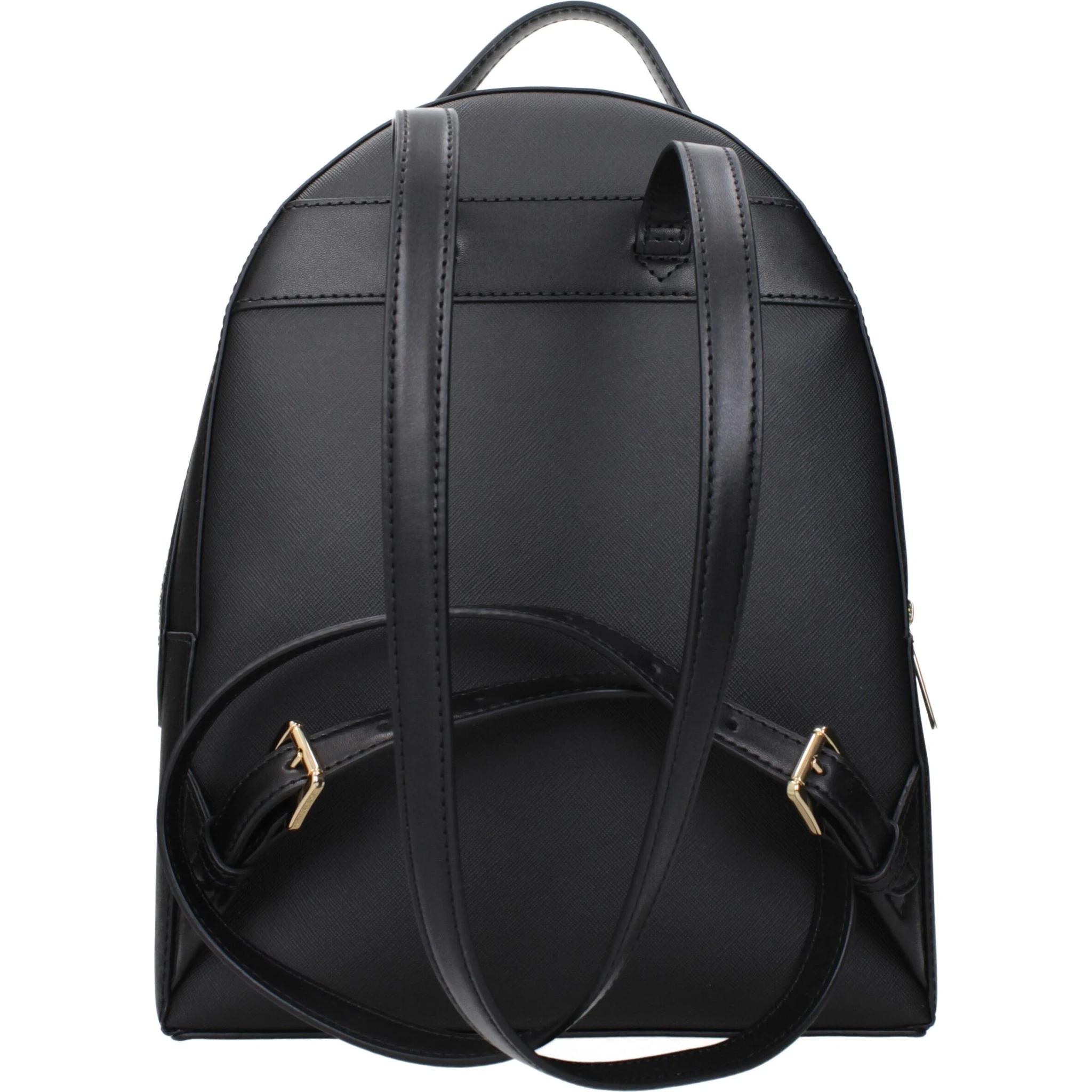 Black Leather Backpack