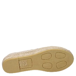 Beige Fabric Espadrilles