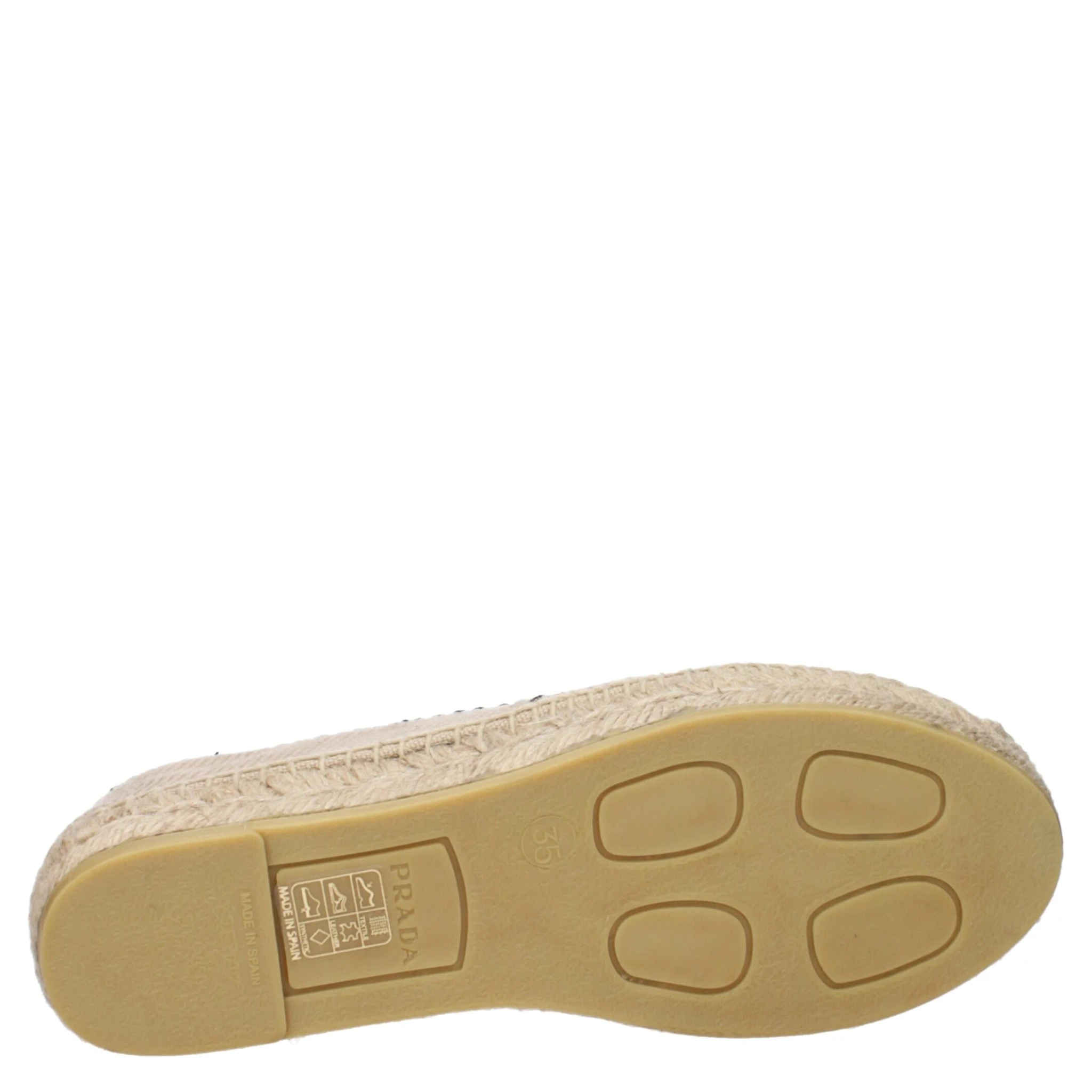 Beige Fabric Espadrilles
