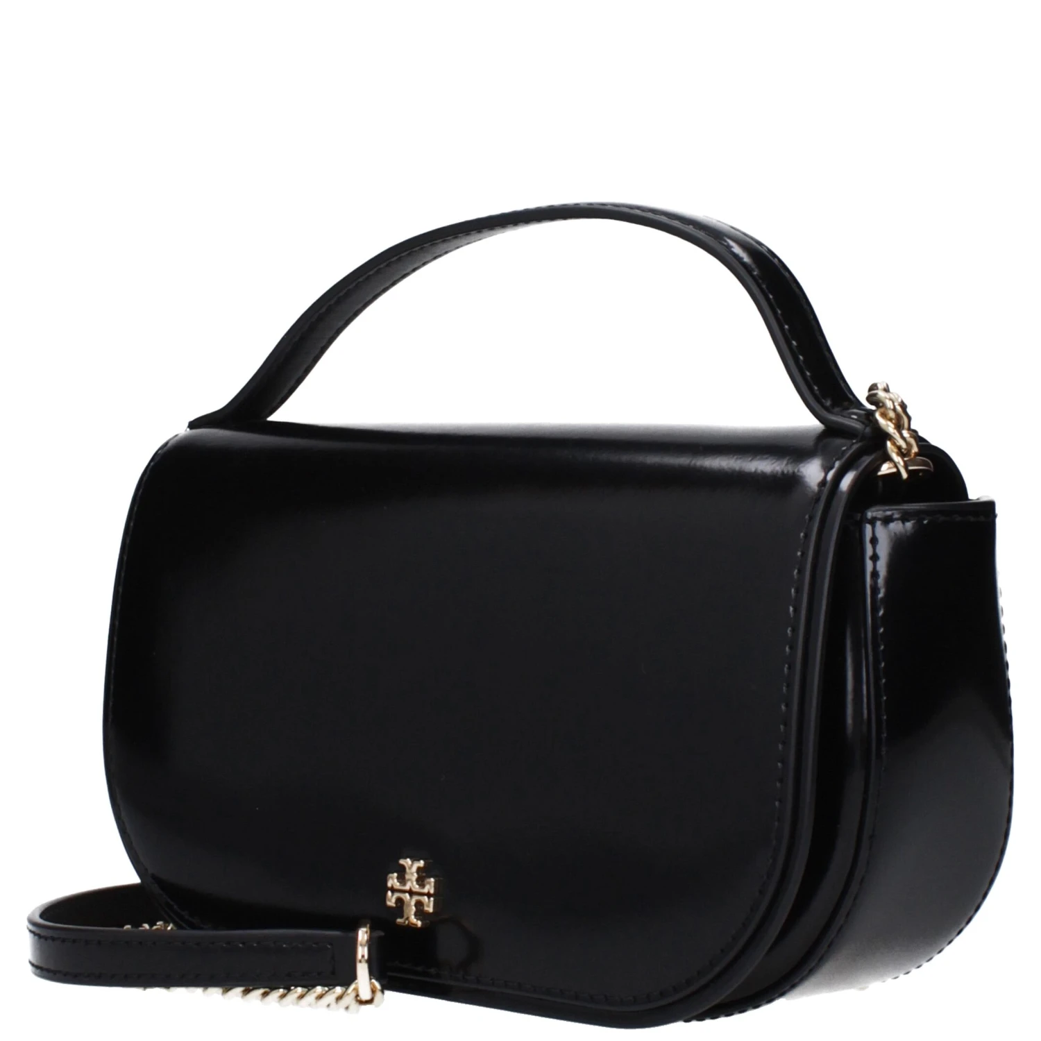 Black Leather Handbag