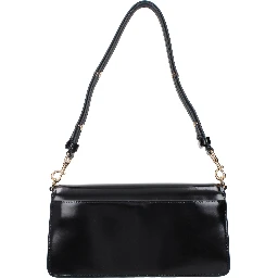 Black Leather Shoulder Bag