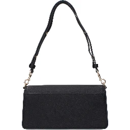 Black Leather Shoulder Bag