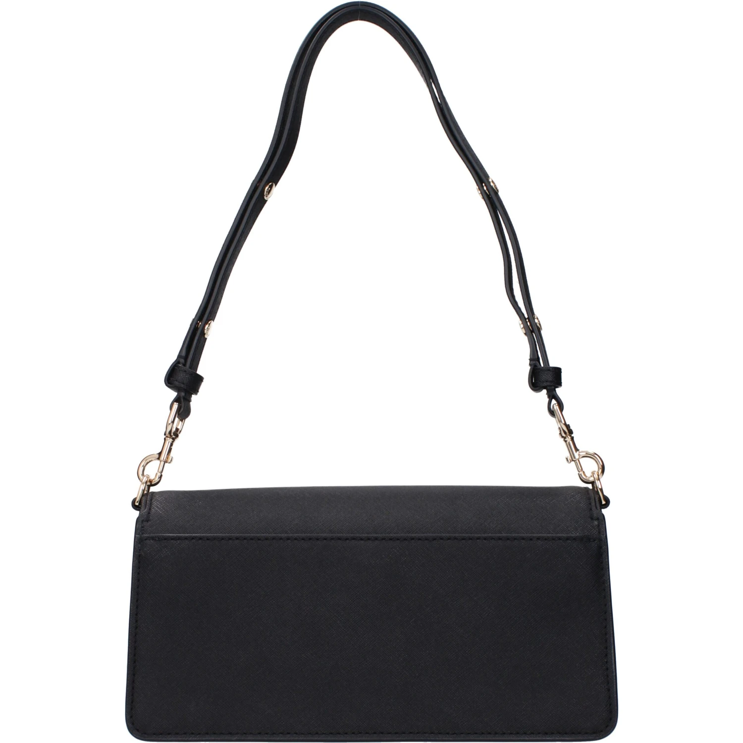 Black Leather Shoulder Bag