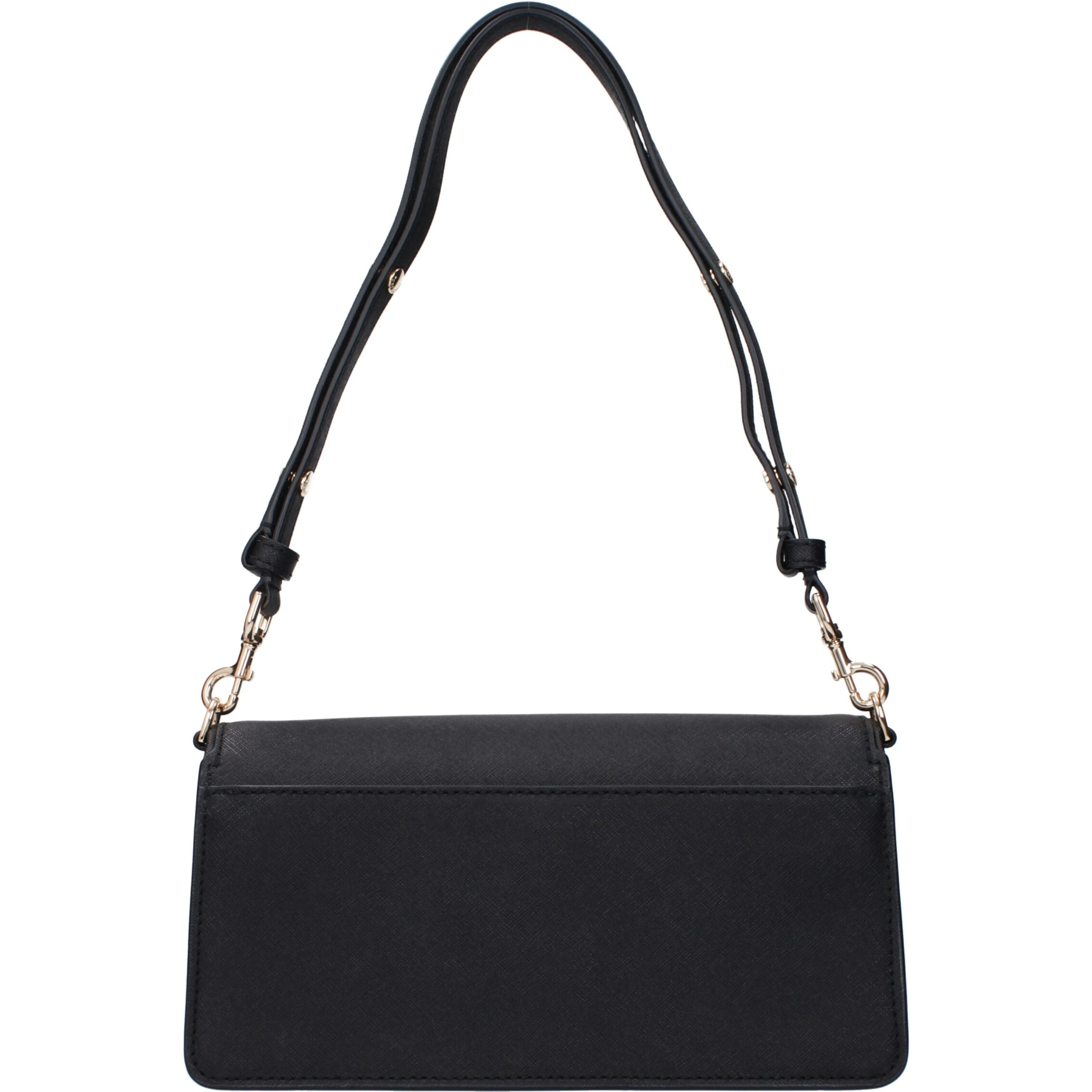 Black Leather Shoulder Bag