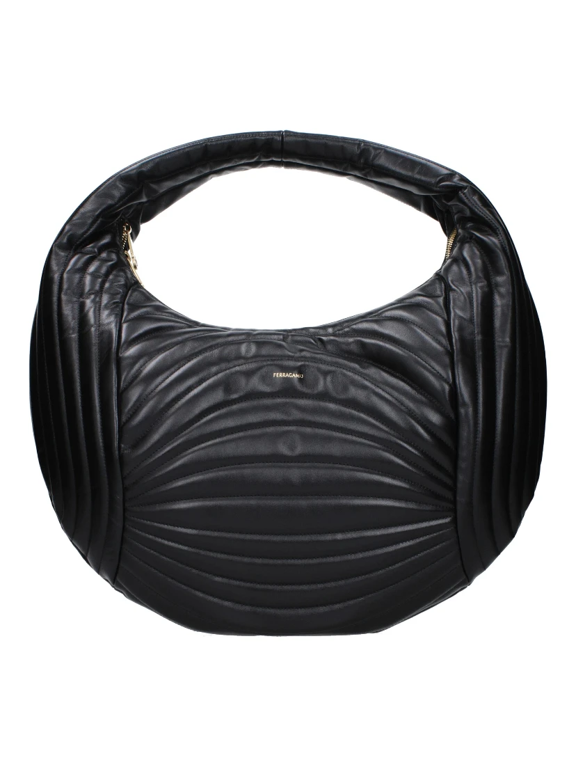 Black Leather Handbag