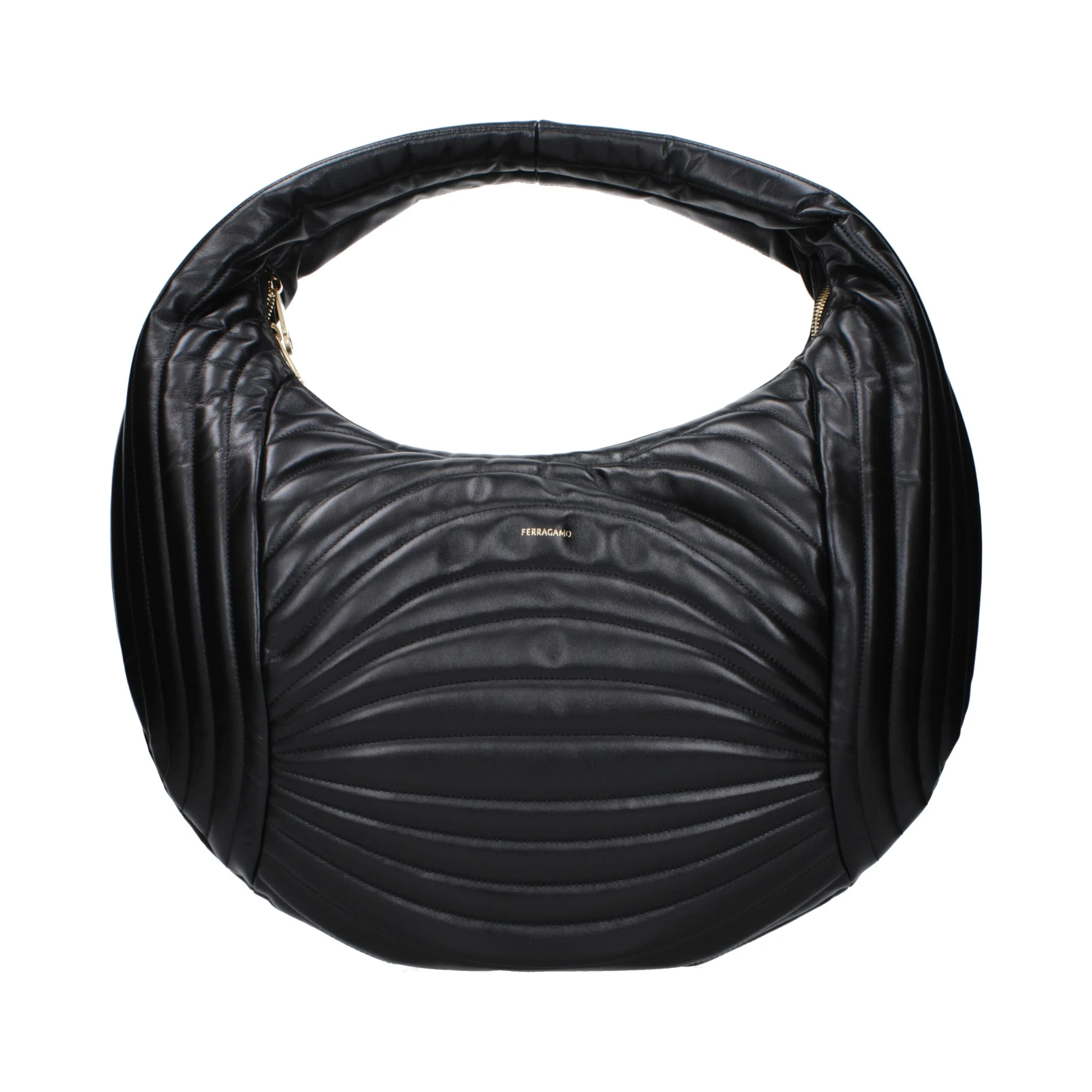 Black Leather Handbag