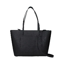 Black Leather Shoulder Bag