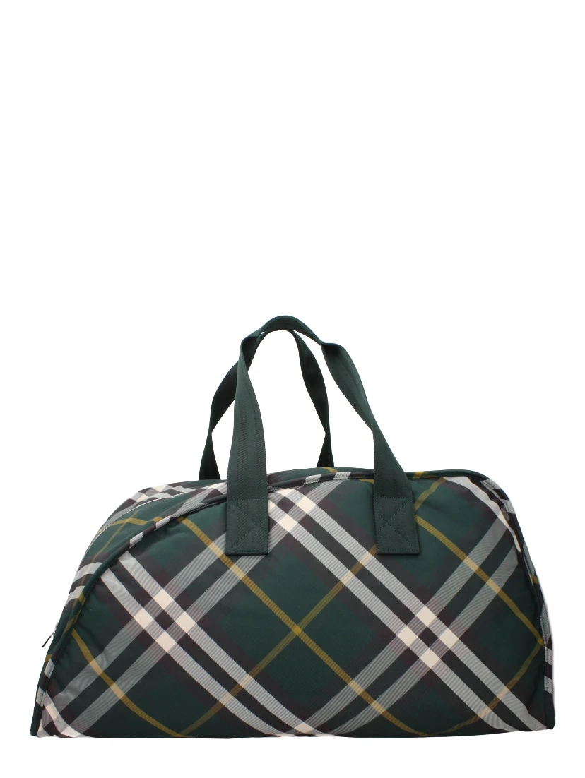 Green Fabric Luggage And Travel
