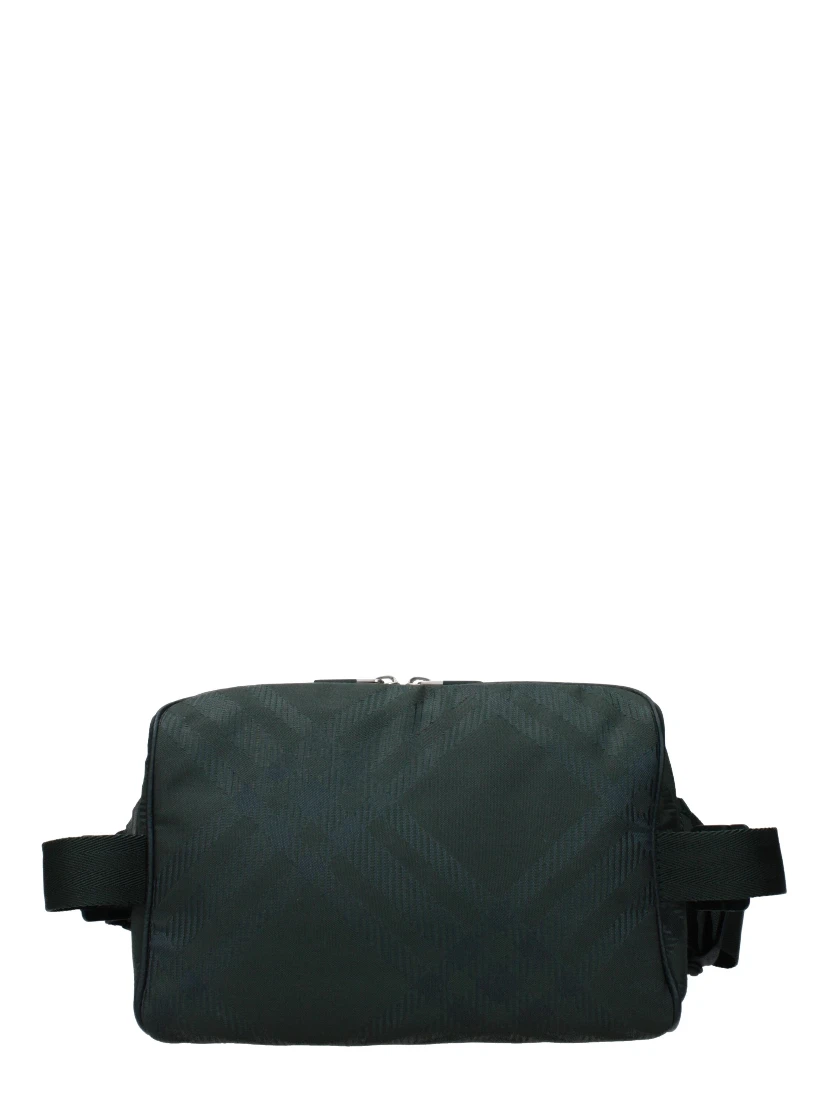 Green Nylon Backpack