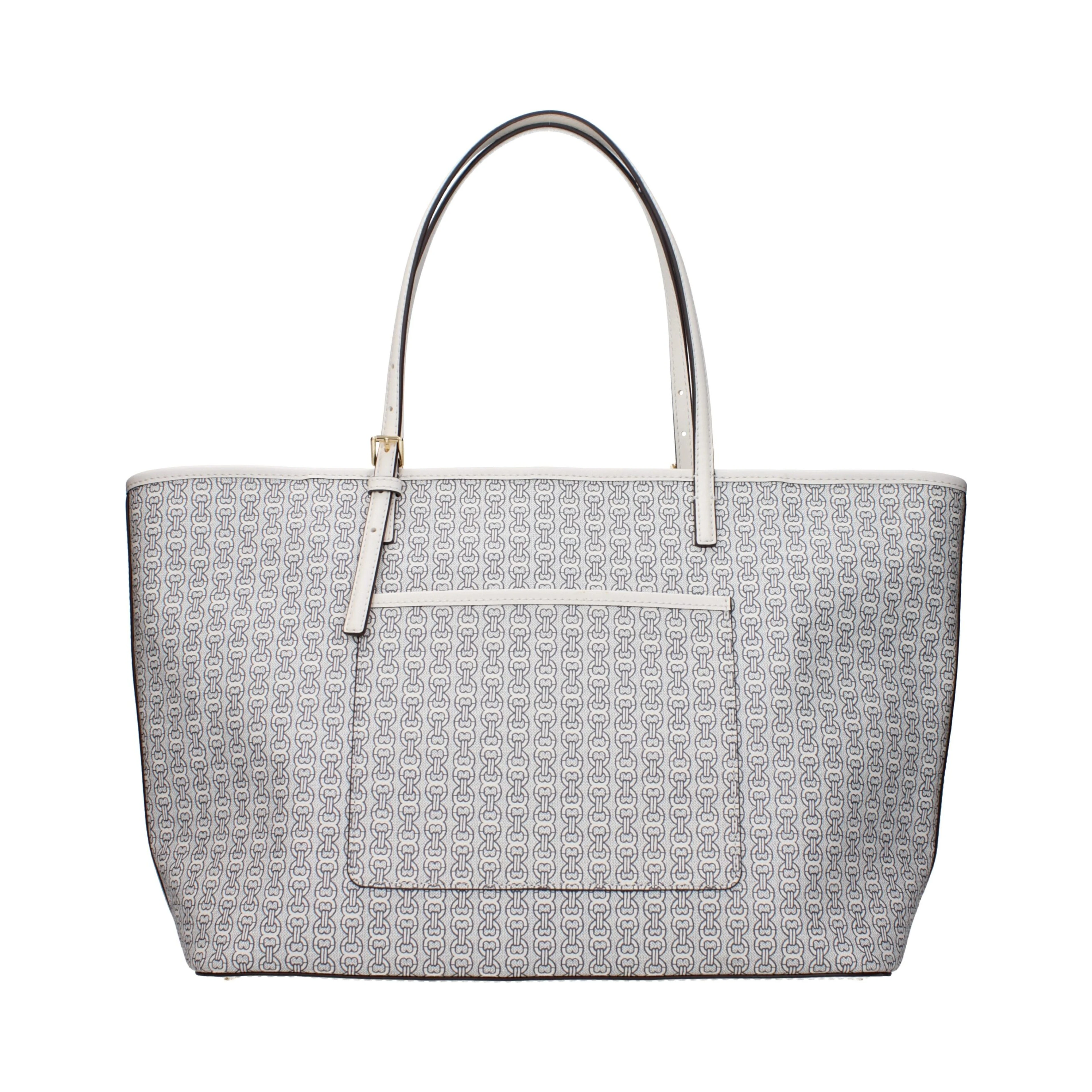 Beige Leather Shoulder Bag