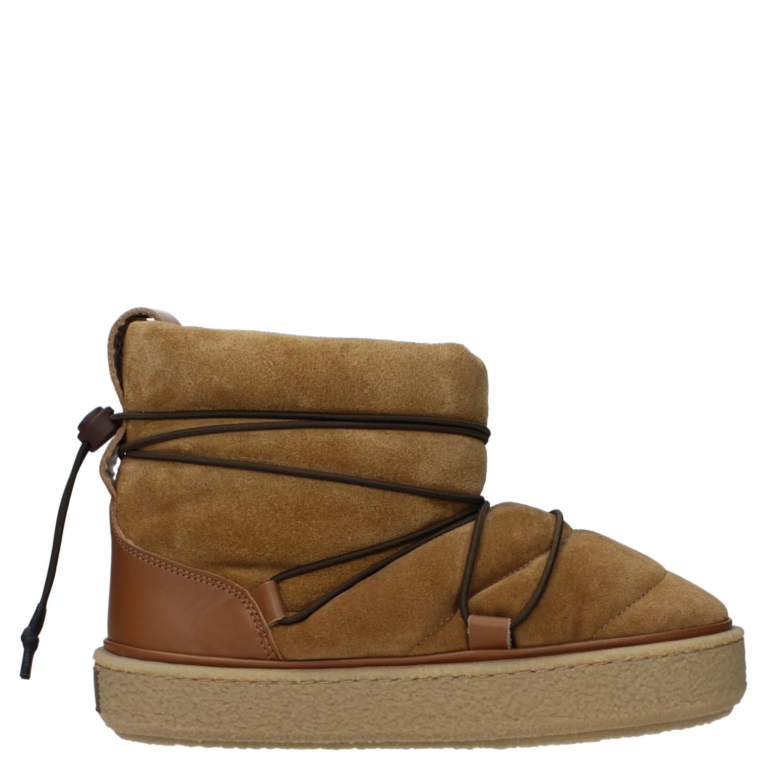Brown Leather Ankle Boots