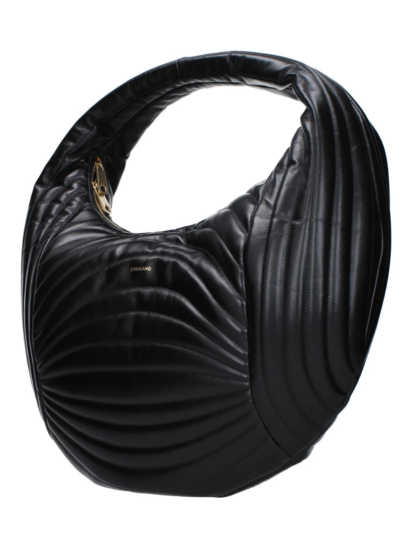 Black Leather Handbag
