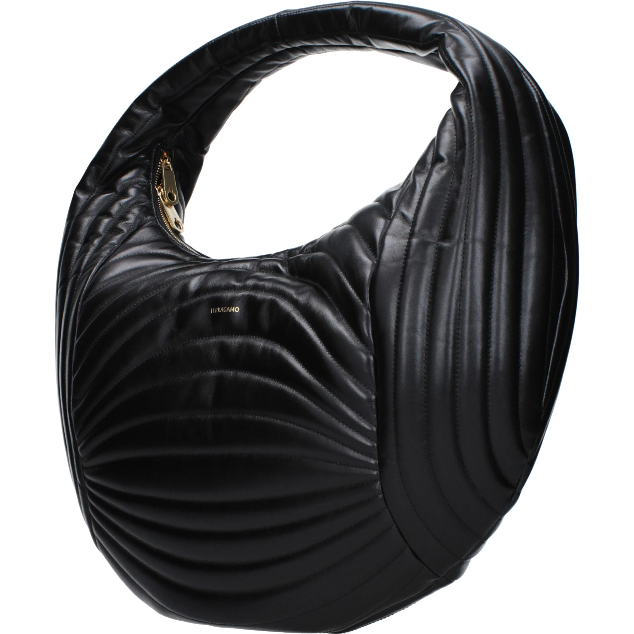 Black Leather Handbag