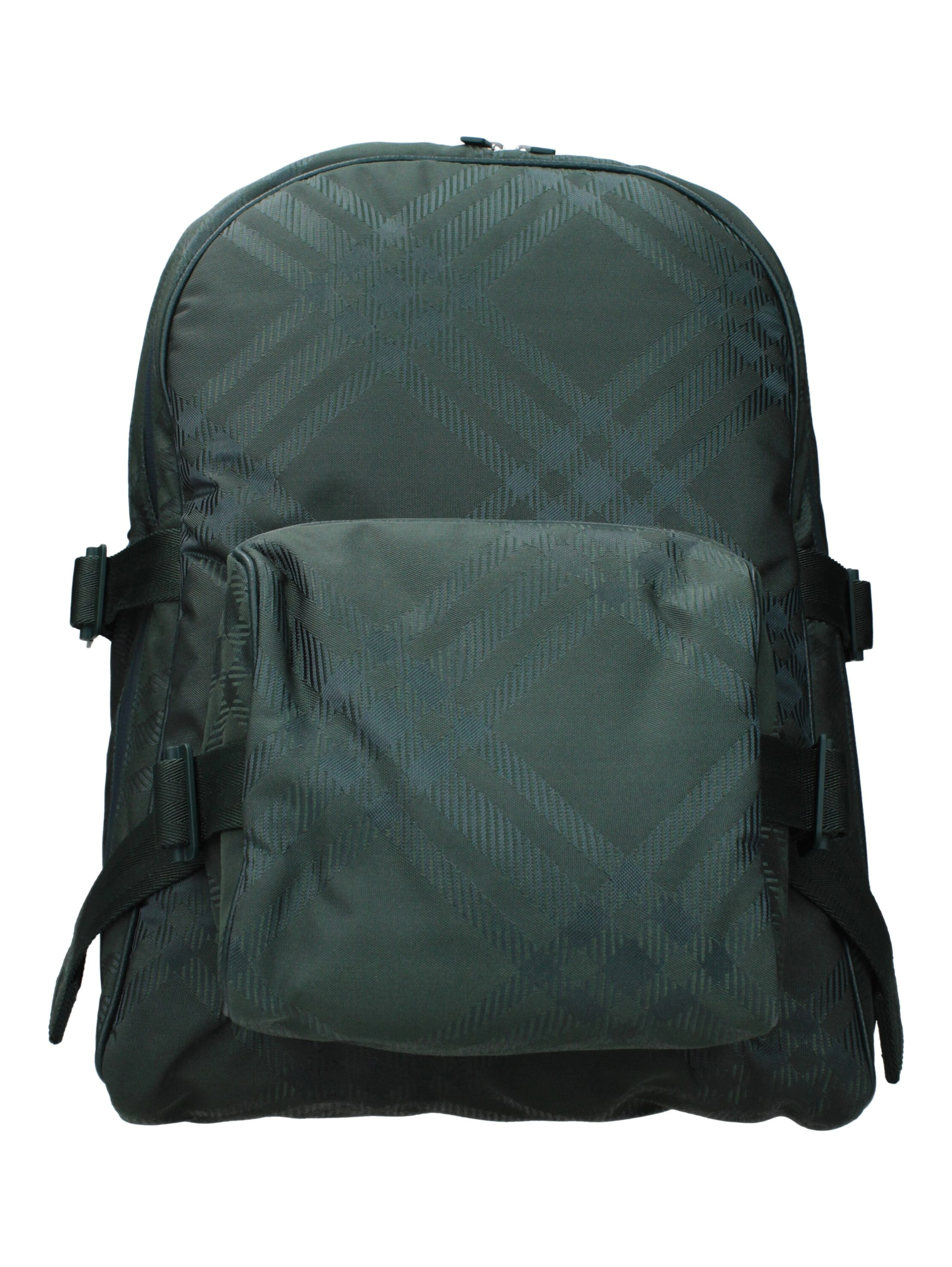 Green Fabric Backpack