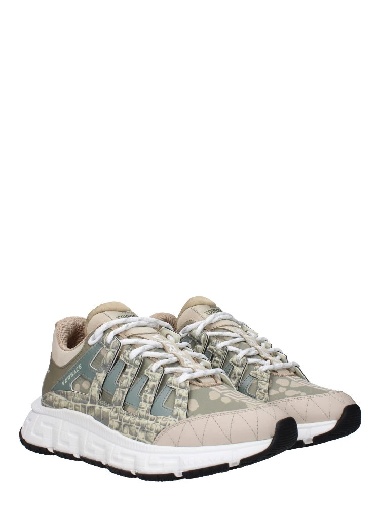 Green Fabric Low Top Sneakers alternative