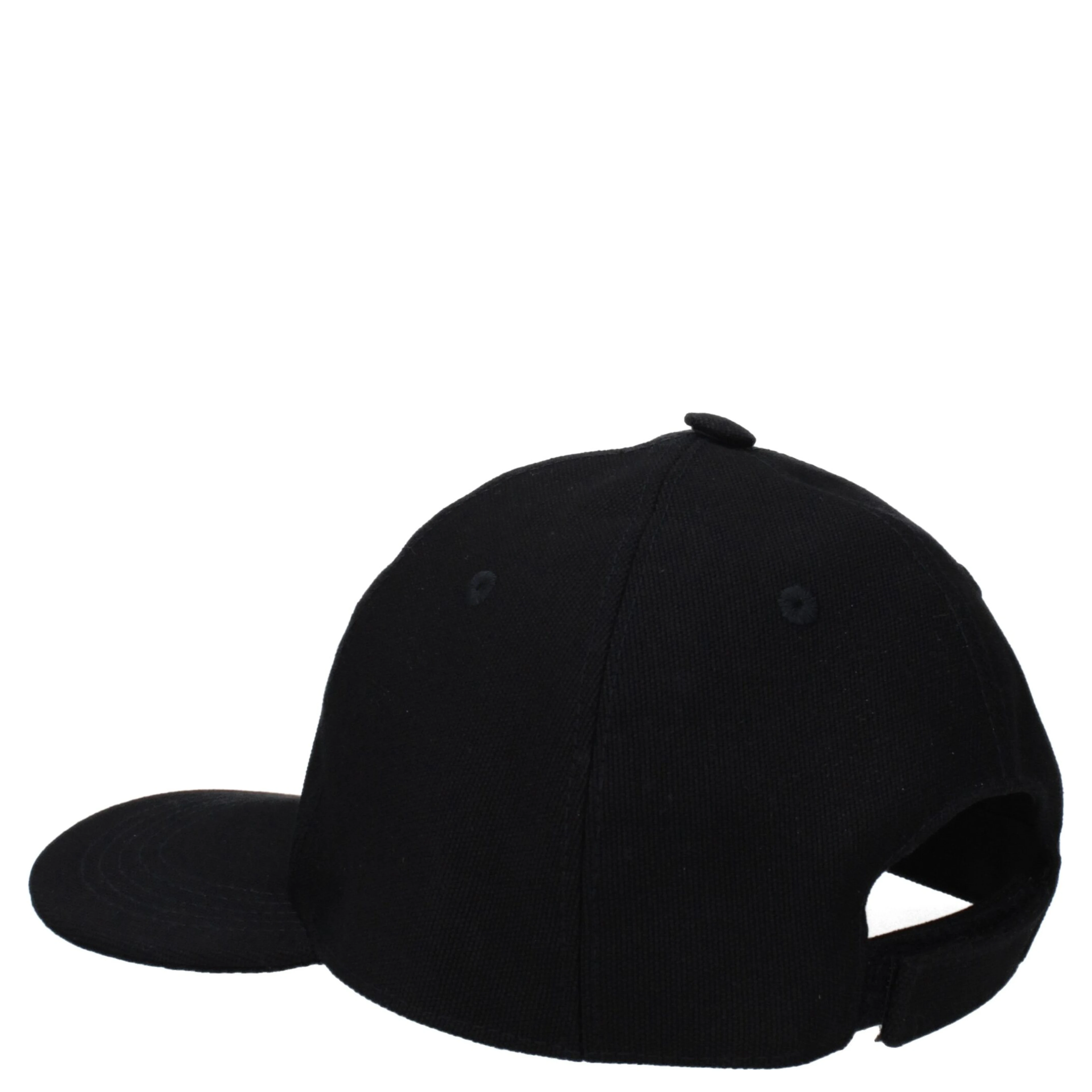 Black Cotton Cap (Baseball Hat)