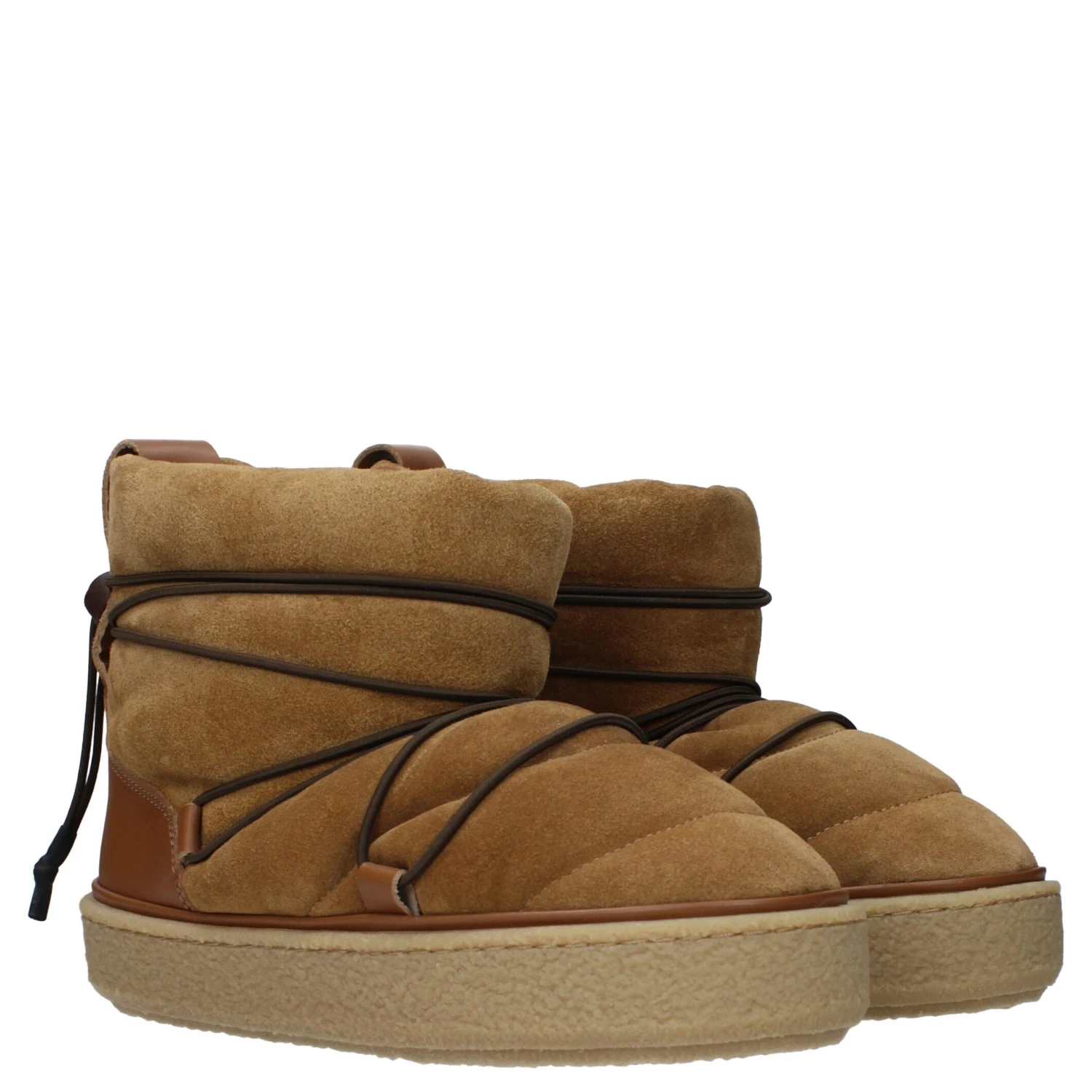 Brown Leather Ankle Boots