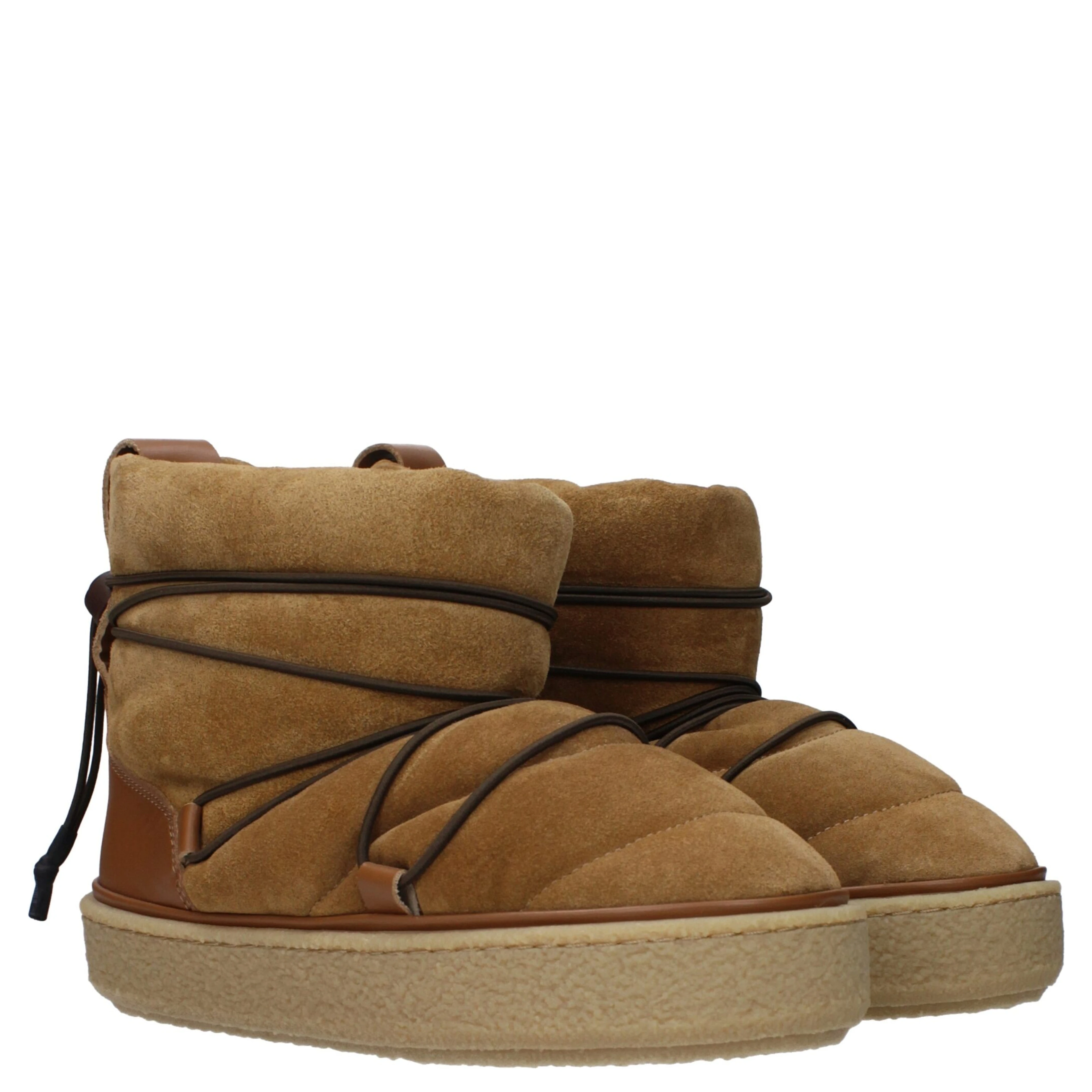Brown Leather Ankle Boots