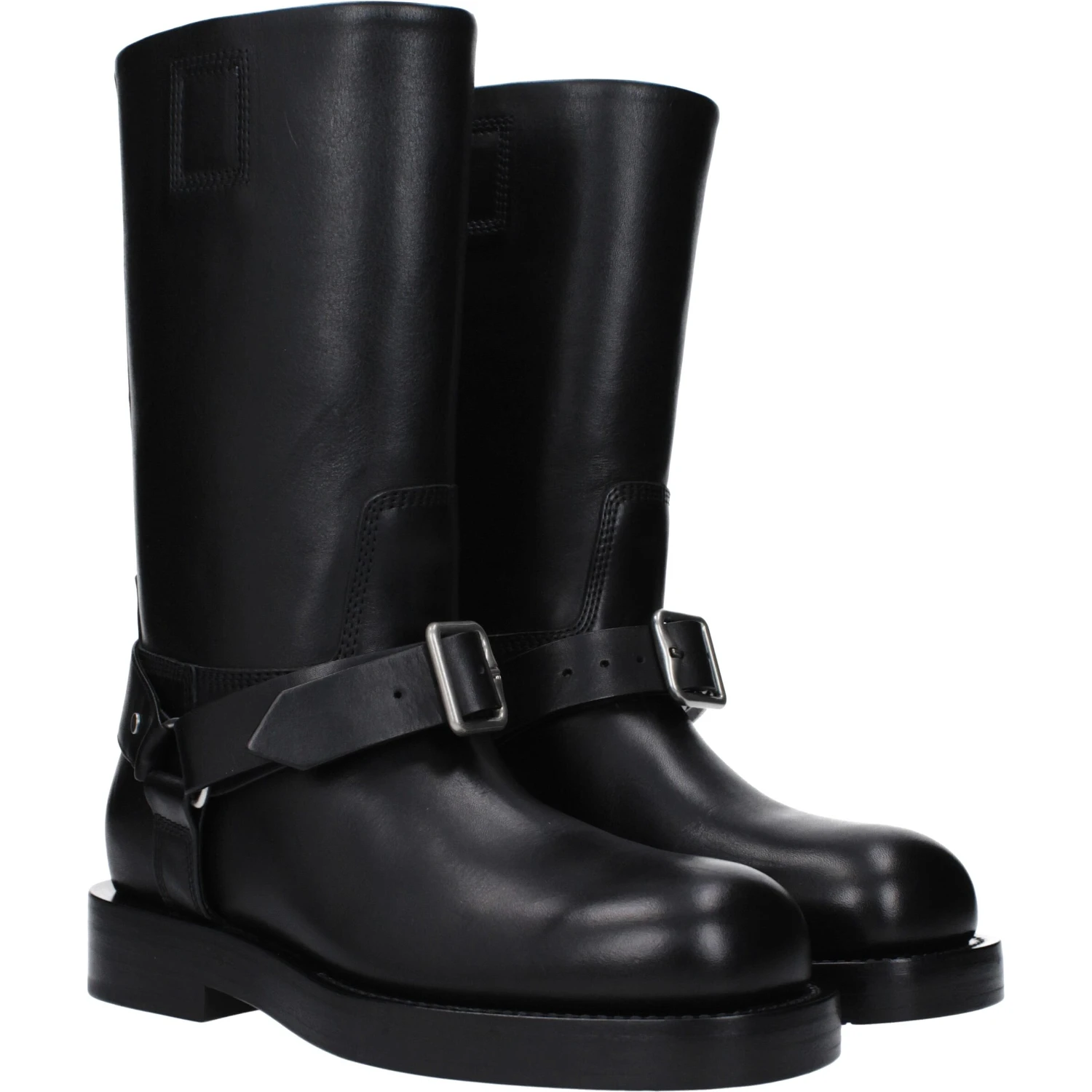 Black Leather Boots