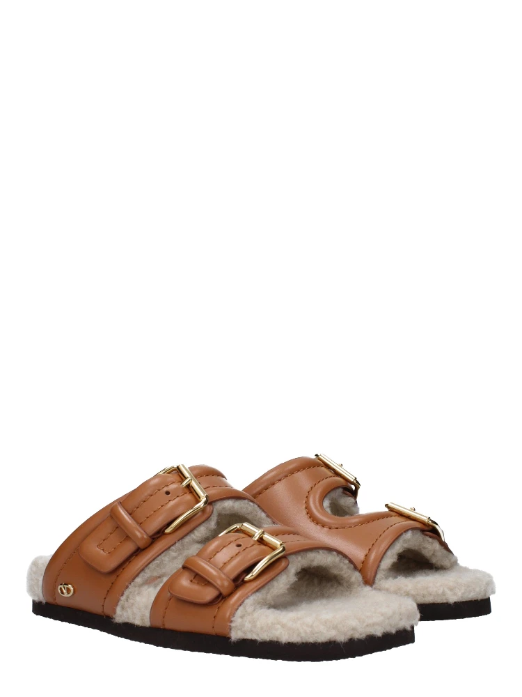Brown Leather Slippers alternative