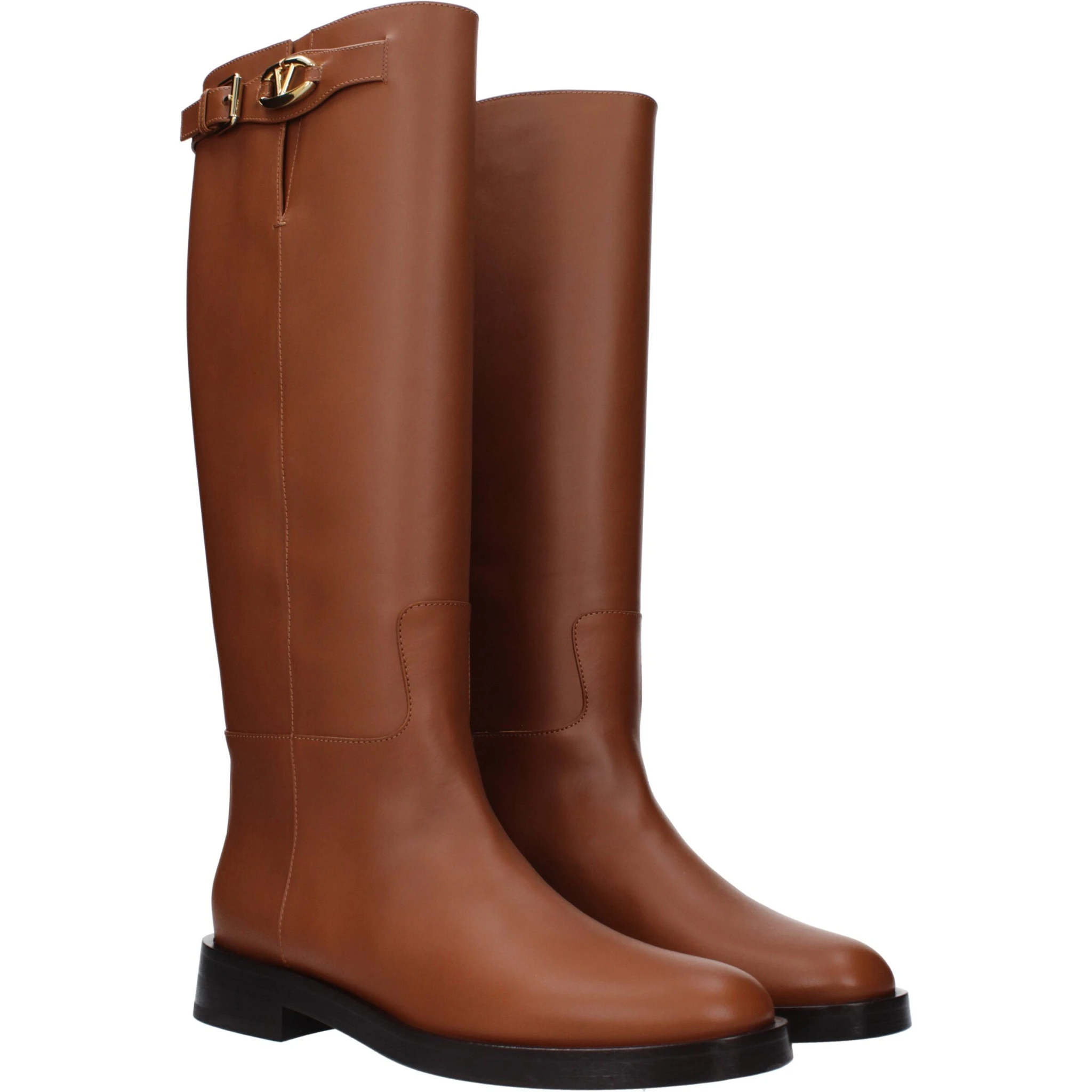 Brown Leather Boots