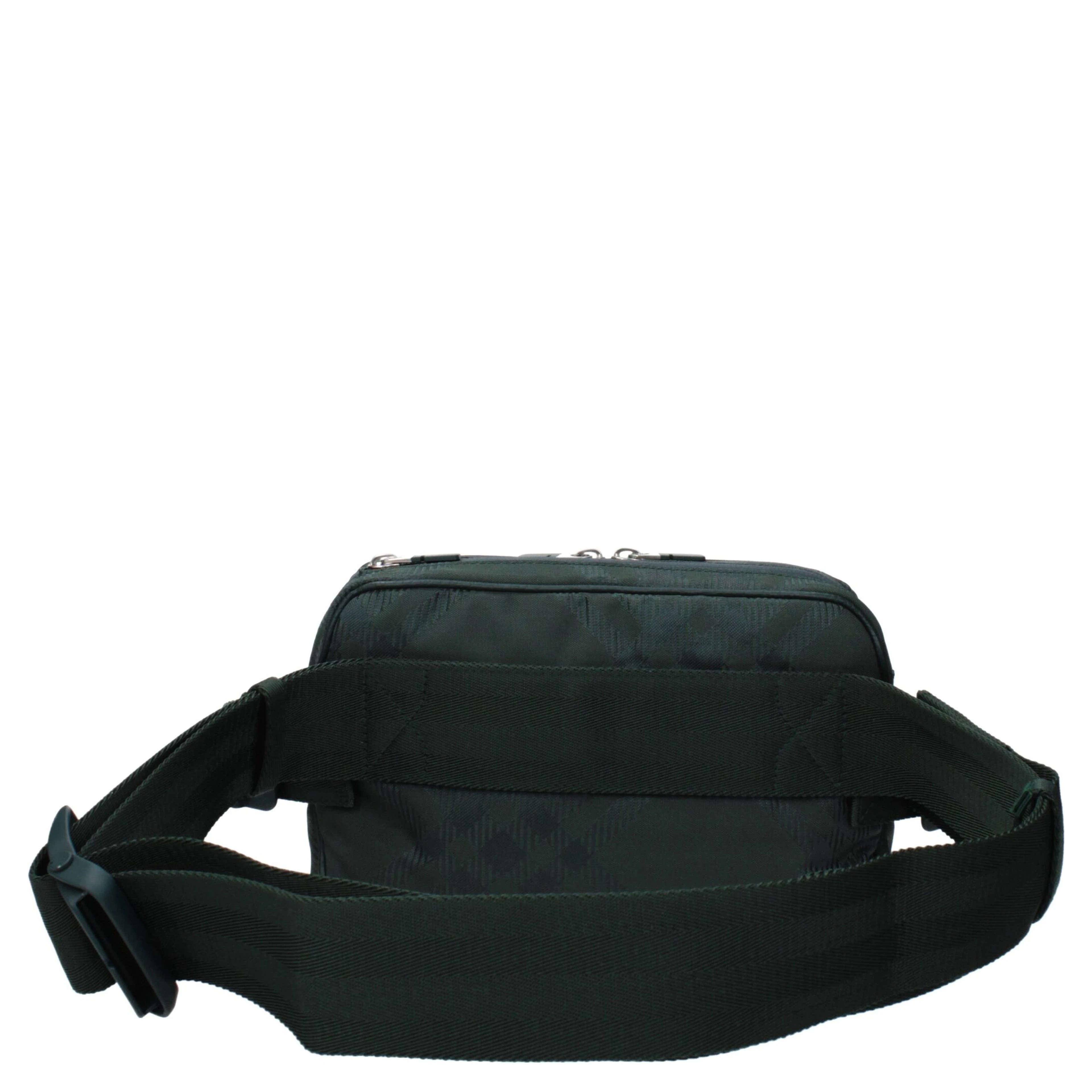 Green Nylon Backpack