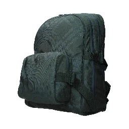 Green Fabric Backpack