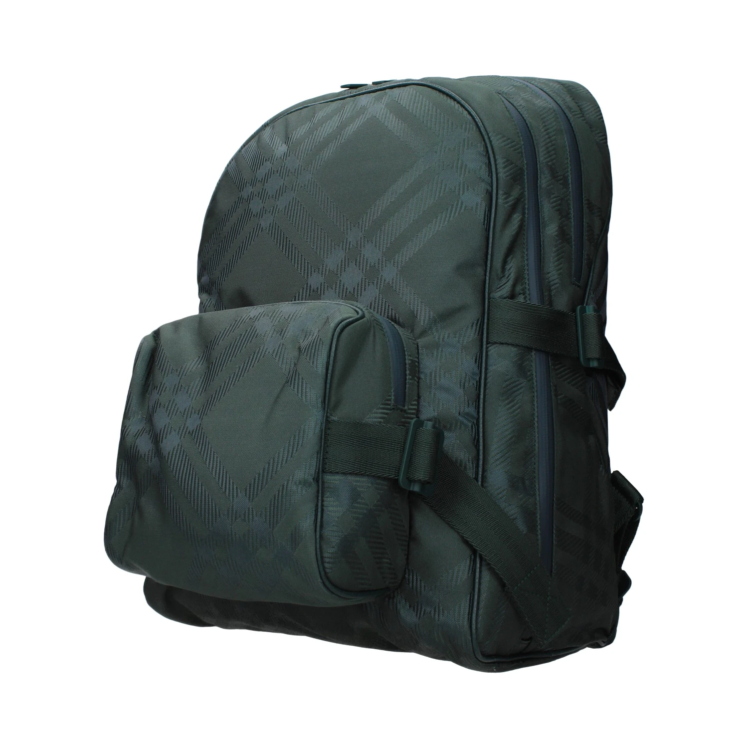 Green Fabric Backpack