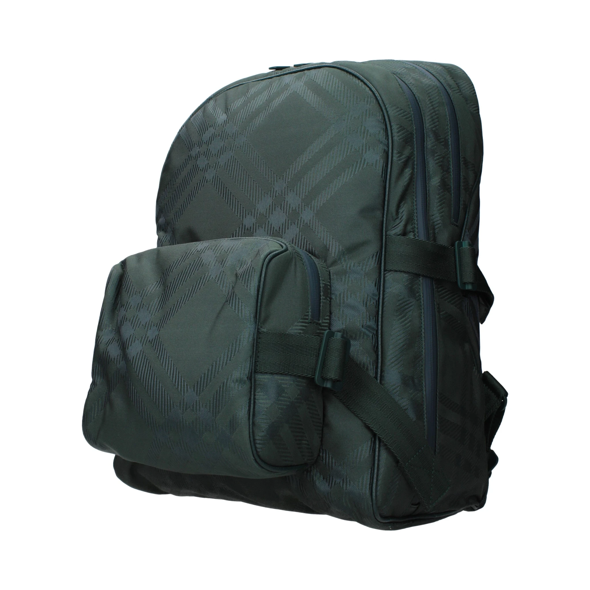 Green Fabric Backpack