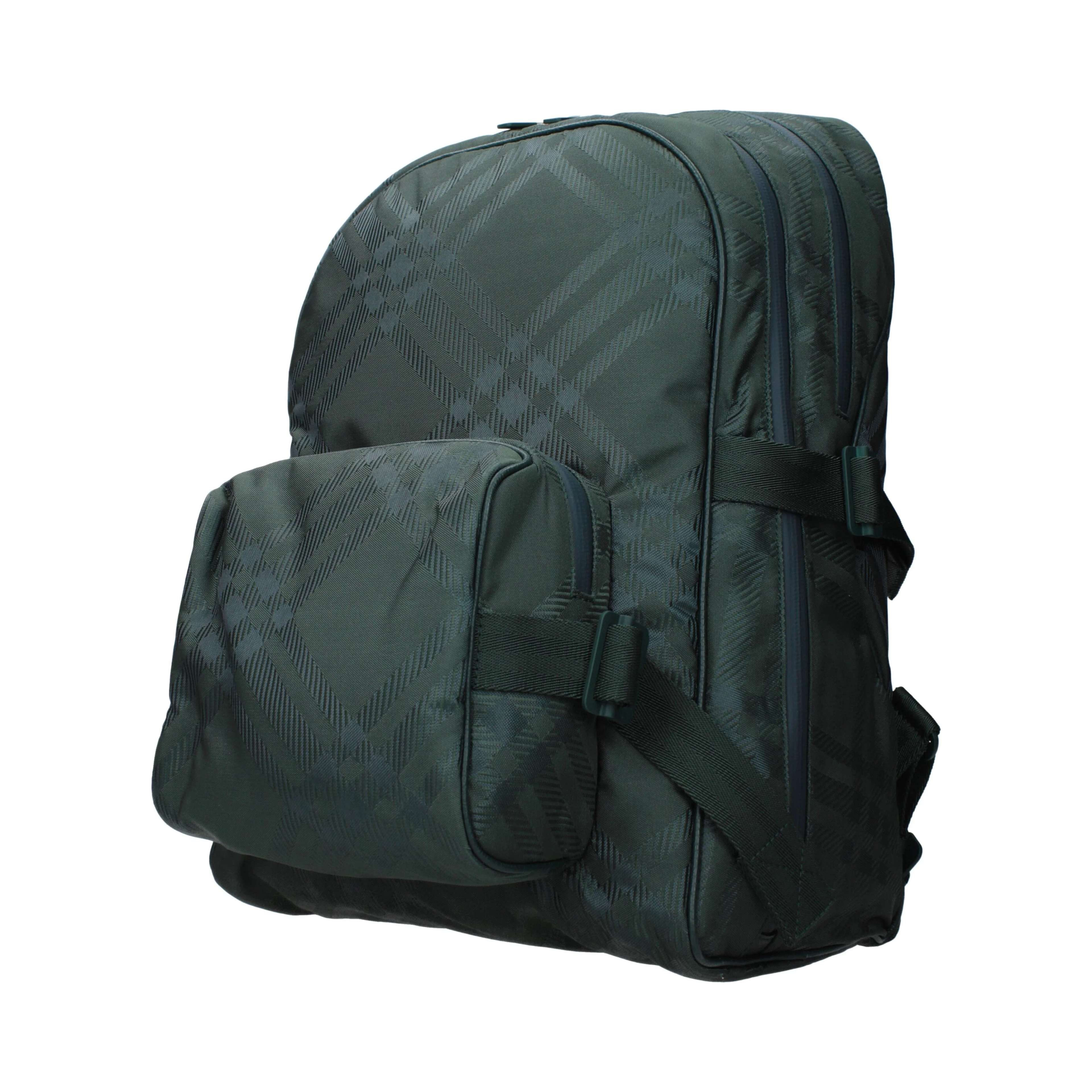 Green Fabric Backpack