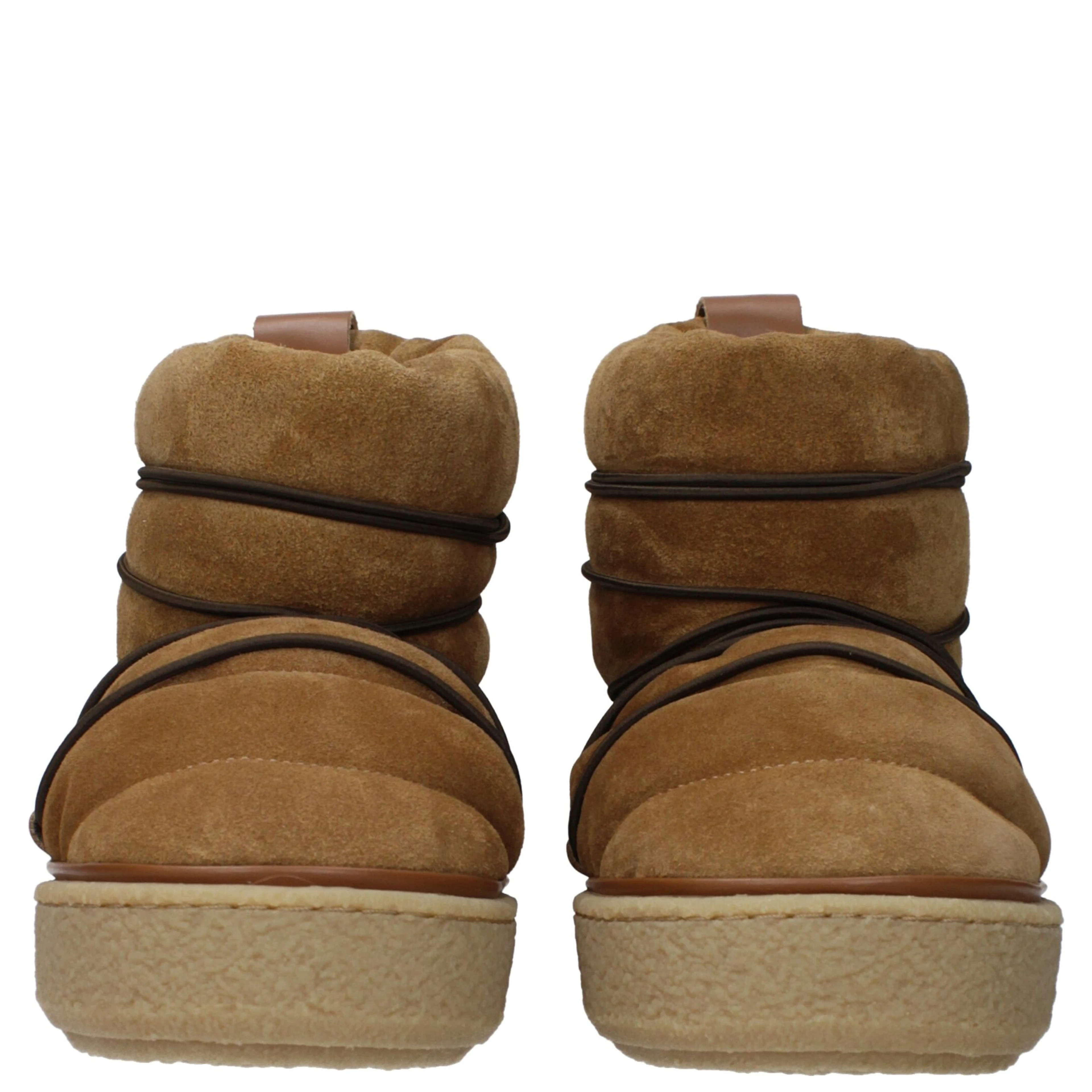 Brown Leather Ankle Boots