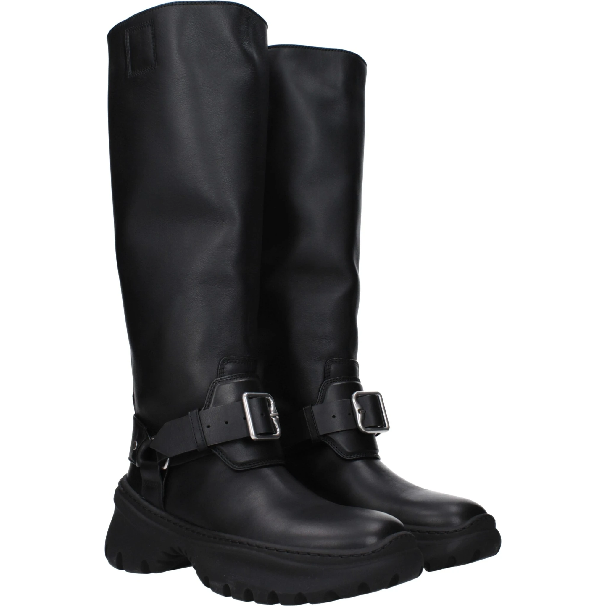Black Leather Boots