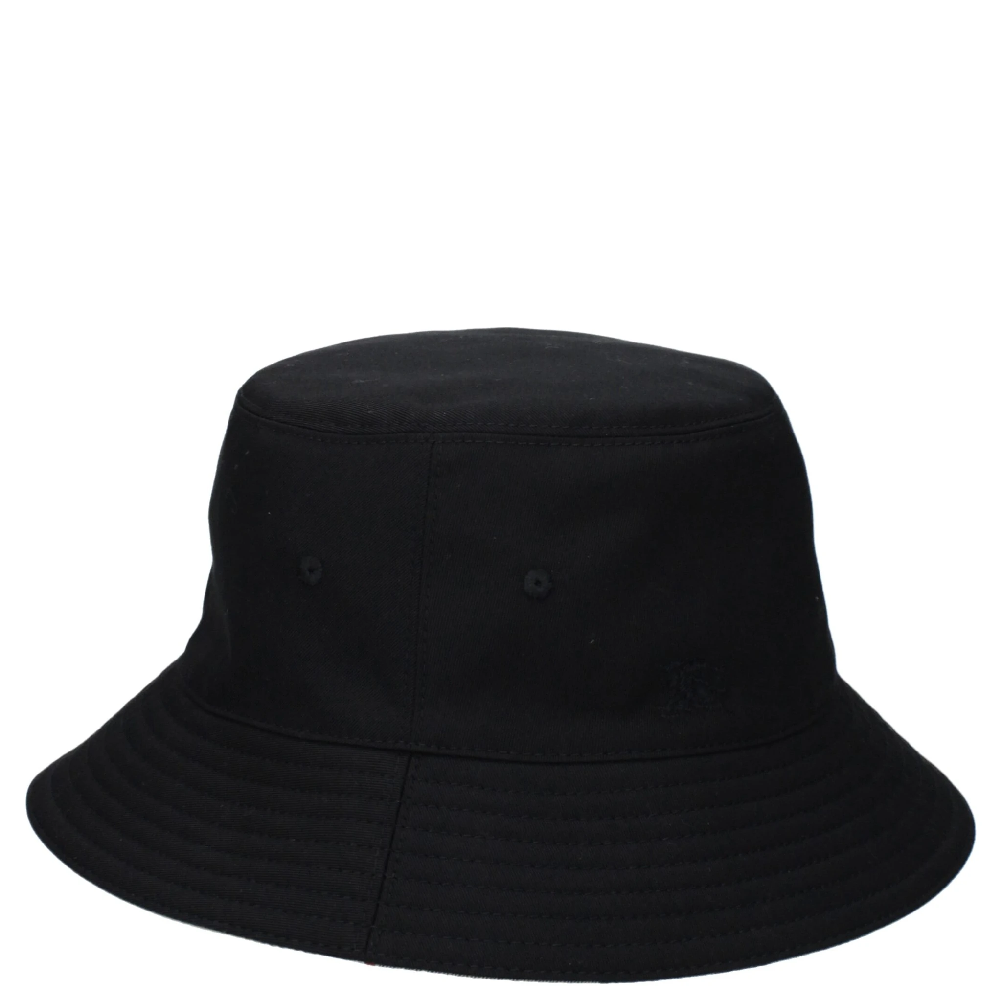 Black Fabric Bucket Hat
