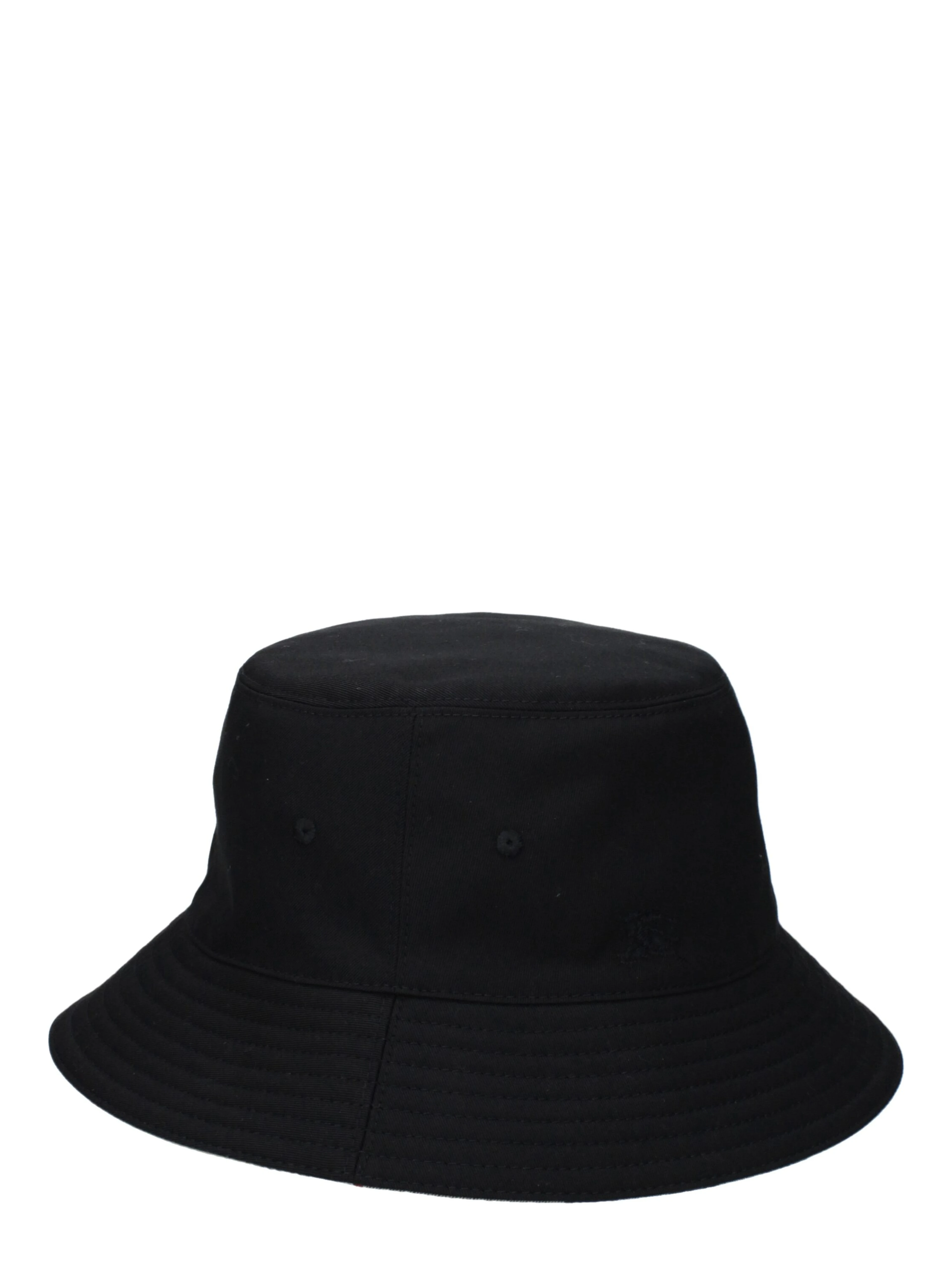 Black Fabric Bucket Hat