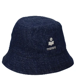 Blue Cotton Bucket Hat