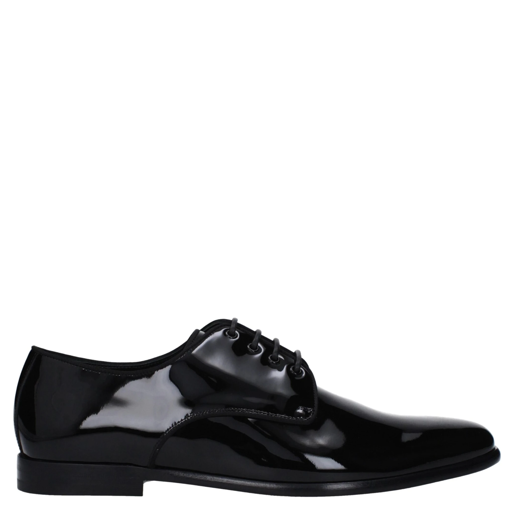 Black Leather Oxfords And Derbies